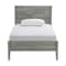 Alaterre Furniture Windsor Panel Wood Twin Bed, Driftwood Gray ANWI1132 - alternate 9